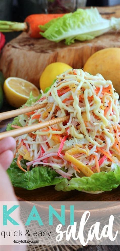 This Quick And Easy Kani Salad Recipe Is Quite Refreshing With Sweet Notes From Ripe Mangoes