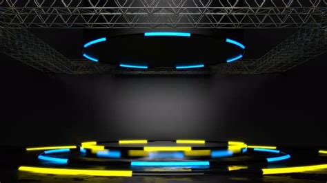 Neon Stage Loop Motion Graphics Videohive