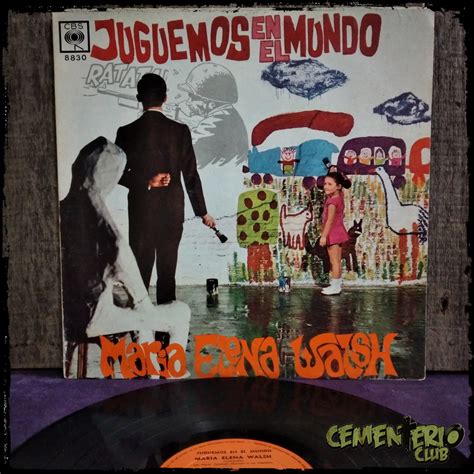 MARIA ELENA WALSH Juguemos En El Mundo Ed ARG 1969 Vinilo LP