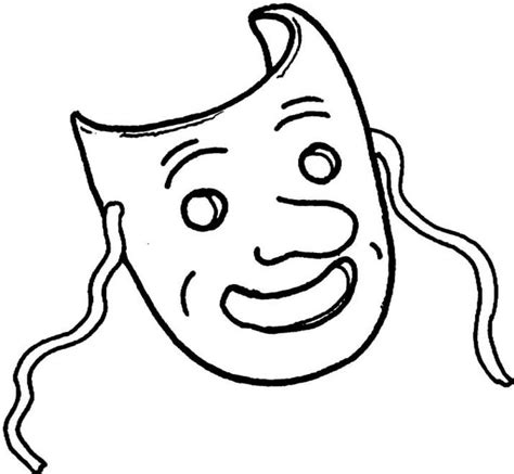 Awesome Mask Coloring Page Download Print Or Color Online For Free