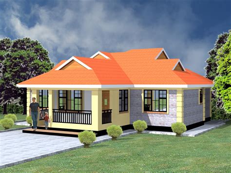 Bedroom Bungalow House Check Details Here Hpd Consult Modern