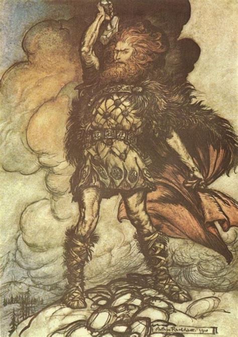 Viking Mythology Lessons From Thor The God Of Thunder The Art Of