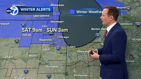 Chicago Weather Forecast Weekend Winter Weather Advisory Issued For