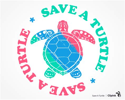 Eps Conservation Icon Marine Turtle Svg Png Design Cut File Clipart Dxf