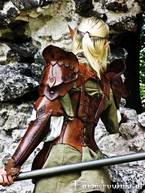 Deviantart More Like Drow Or Dark Elf Leather Corset Armour By I Tavaron I Fantasy Garb