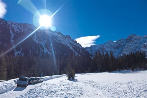 Darmowe Zdjęcia Tatry Góry Zima W Górach Niebo Słońce Widok