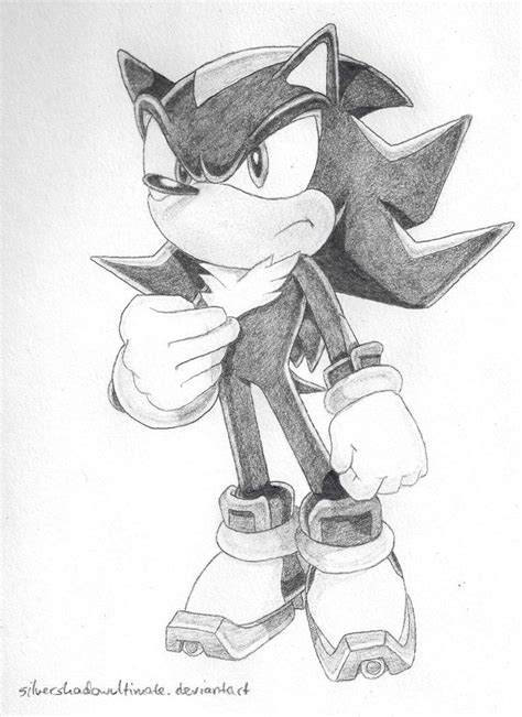 Shadow Pencil Iron Man Drawing Drawings Shadow The Hedgehog