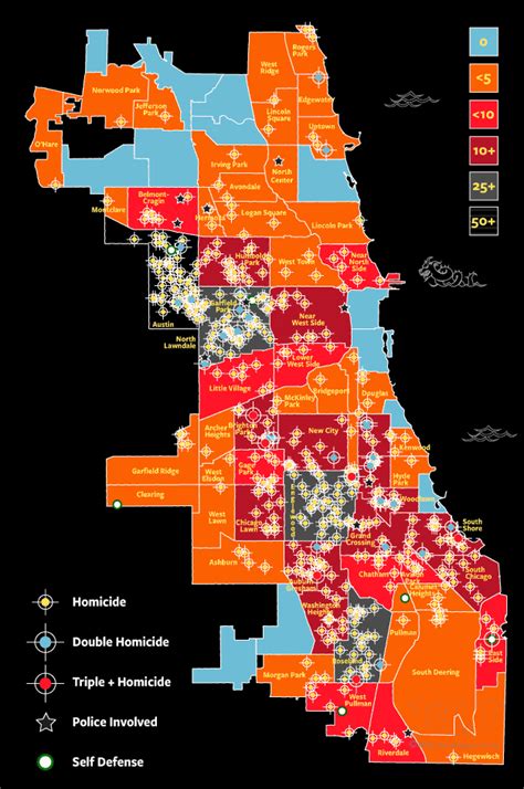 Chicago Shooting Map Marion Collins