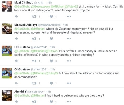 Nigerians React To Reports That Pres Buharis Daughters