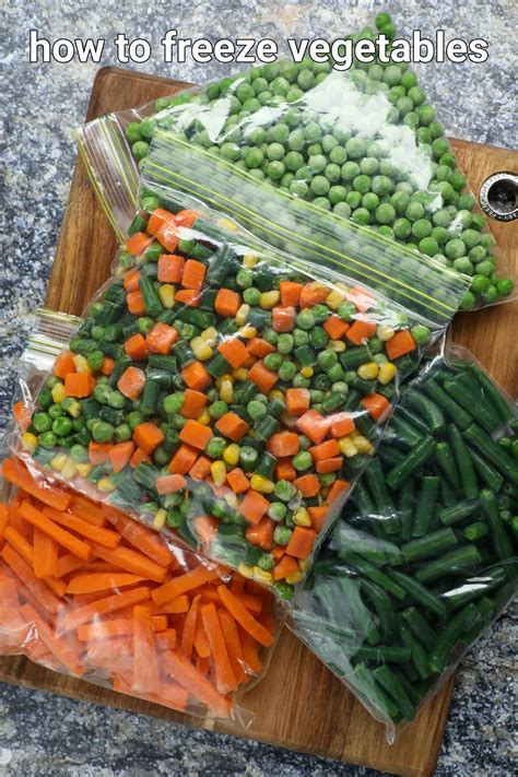 How To Freeze Mixed Veggies Frozen Peas Freezing Beans Freezing Carrots