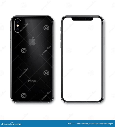 New Iphone Xs Black View At An Angle Editorial Stock Photo