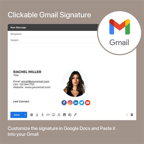 Signature In Gmail Template