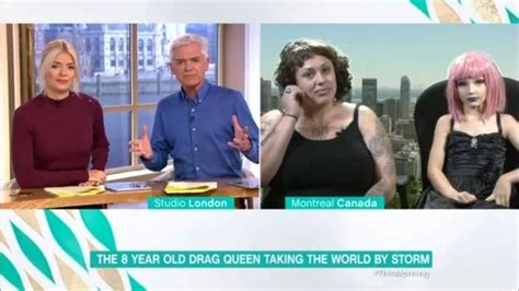This Morning Viewers Accuse Mother Of Nine Year Old Drag Queen Called