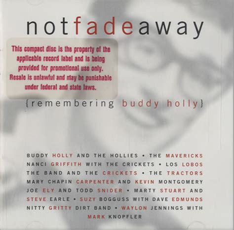 Not Fade Away Remembering Buddy Holly Discogs
