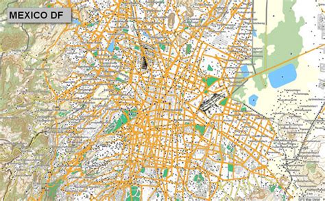 Mapa Topográfico De Ciudad De México Para Gps Garmin Cartografia