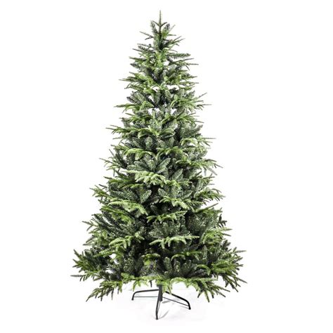 Aleko 8 Ft Unlit Traditional Artificial Christmas Tree Ct8ft051 Hd