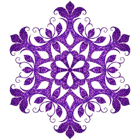 Violet Snowflake Free Stock Photo Public Domain Pictures