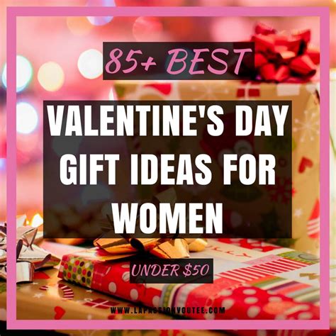 If so, then let me help you with this. 55+ Best Valentine's Day Gift Ideas for Women Under $50