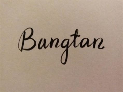 Namjoon Name Calligraphy Armys Amino