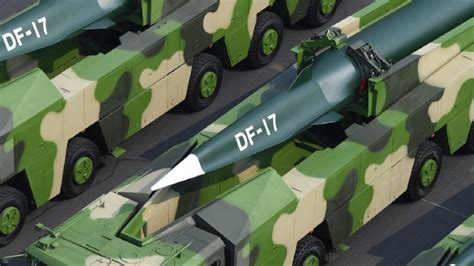 Df 17 China Is Showing Off Video Of A Hypersonic Missile Built To Sink