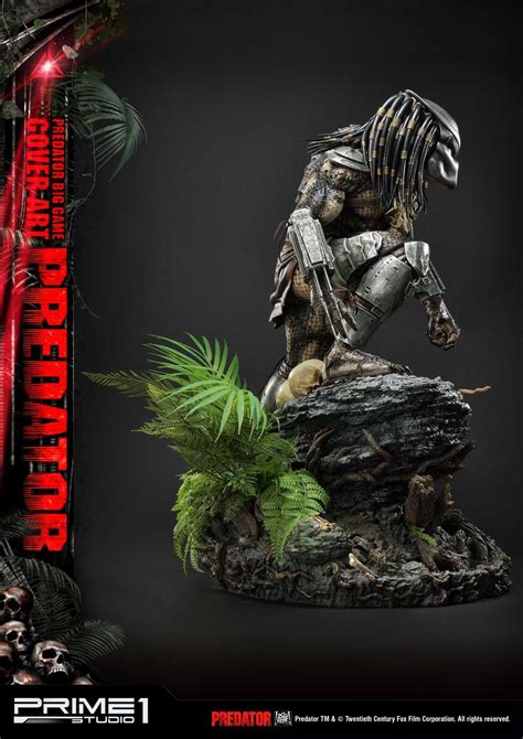 Premium Masterline Predator Comics Big Game Cover Art Predator
