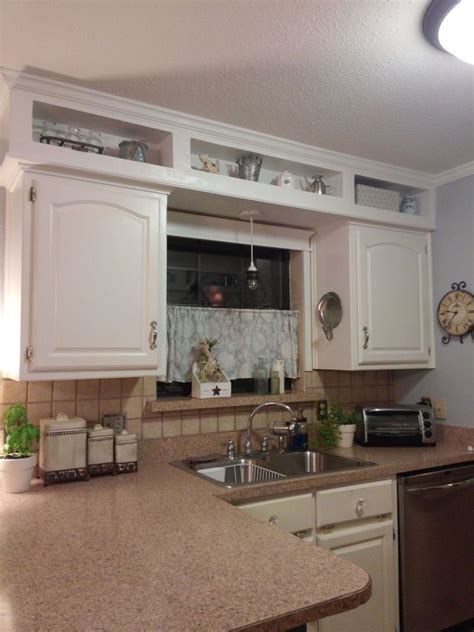 From Outdated Soffits To Usable Space Diy Project Kitchen Soffit