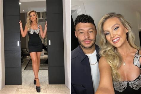 Little Mix Star Perrie Edwards Looks Incredible In Sexy Black Dress On Rare Date Night After