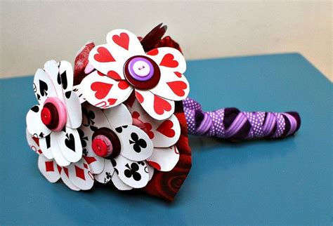 Playing Card Bouquet Tutorial