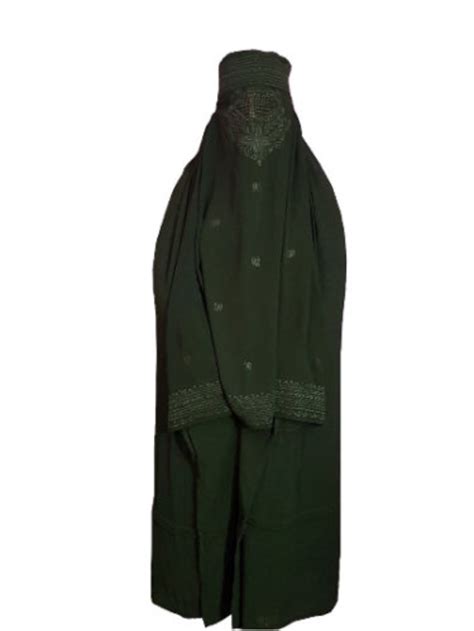 Femmes Afghanes Abaya Burqa Faite à La Main Tchador Musulman Etsy France