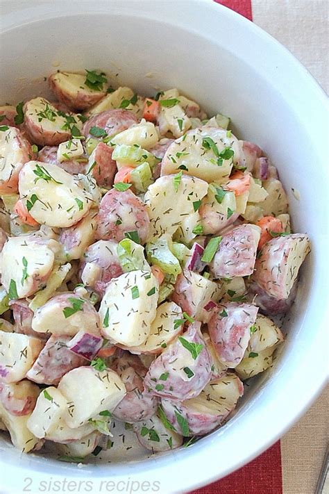 Baby Red Potato Salad 2 Sisters Recipes By Anna And Liz