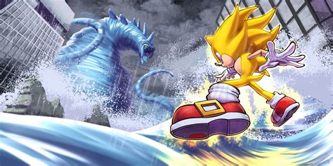 Sonic X Super Sonic Vs Chaos