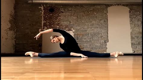 Ballet Floor Exercises And Stretch Youtube