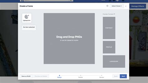 How To Design And Upload A Facebook Profile Pic Frame