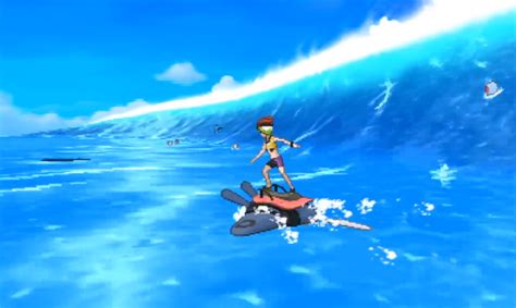 Surfing Pikachu In Pokemon Ultra Sun And Moon How To Get Surfing Bc1