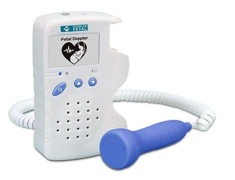O detector fetal portátil digital consegue registrar os batimentos cardíacos através de um sistema de transmissão de ondas ultrassônicas de baixa intensidade, chamado de doppler, que capta o reflexo dessas ondas pelos movimentos cardíacos ou circulatórios de veias e artérias. Detector Fetal Portátil FD-200A MD | Transdutor, Bateria ...