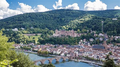 Heidelberg Castle Neckar City Hd Wallpaper Wallpaperbetter