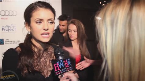 2011 ‘the Ripple Effect Event Hollywire Tv Interview Nina Dobrev