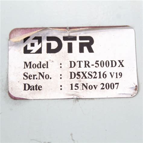 Dtr Dtr 500dx Dyeing Machine Controller Rockss Automation