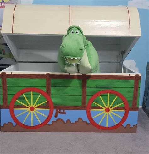 Toy Story Andys Toy Chest In 2021 Toy Story Andy Toy Chest Toys