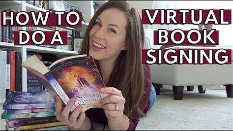 How To Do A Virtual Book Signing In 2021 Youtube
