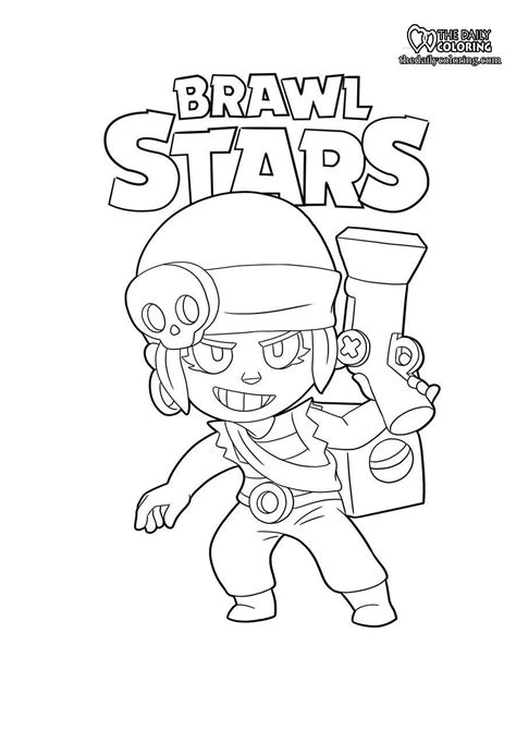 Brow Stars Coloring Pages Coloring Pages