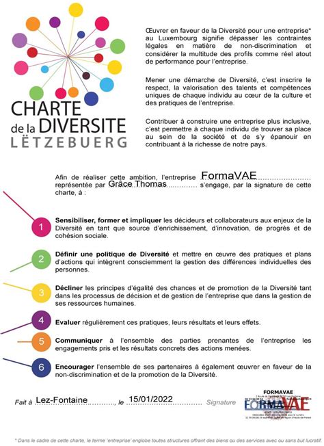 Charte Diversité Formavae