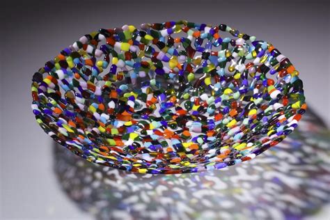Linda Cardell ~ Kiln Formed Glass Photo Fused Glass Bowl Fused Glass Plates Glass Wall Art
