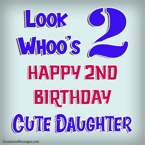 Happy 2nd Birthday Wishes For Baby Girl Or Boy