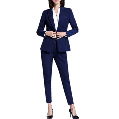 Women Pant Suits Formal Suits Business Casual Western Style Custom Suit