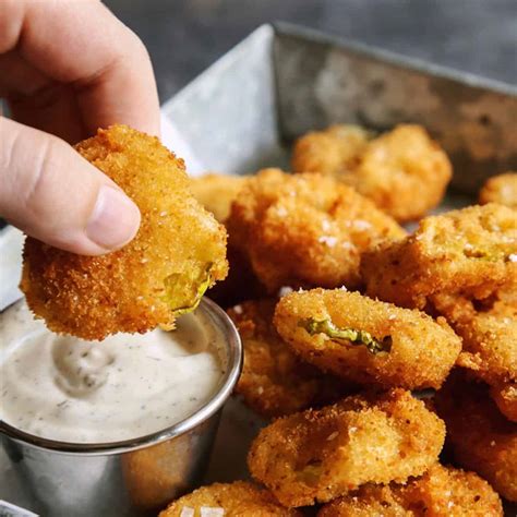 Quick Easy Fried Pickles L A Farmgirl S Dabbles