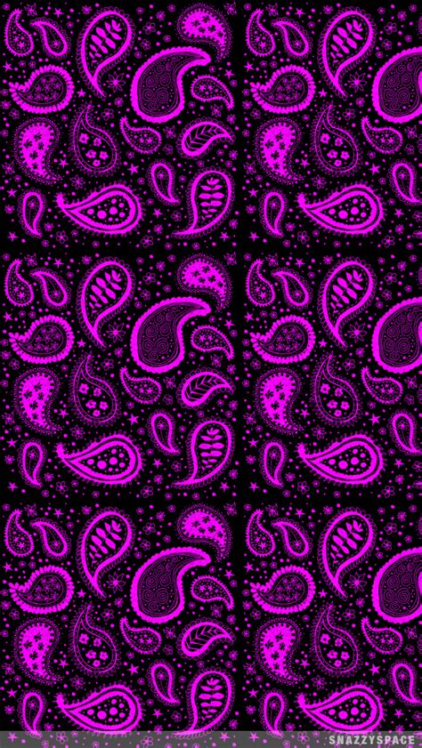 Hot Pink Paisley Iphone Wallpaper Background Cellphone
