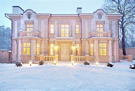 A Mansion In The Rublevka Neighborhood Of Moscow Russia Rich Home