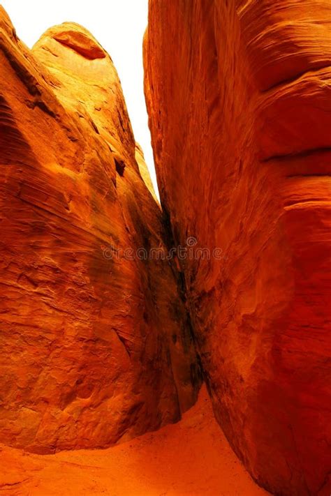 Landscape Arches National Park Stock Image Image Of Boulders Scenic