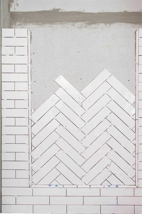 How To Lay A Herringbone Tile Pattern Craving Some Creativity